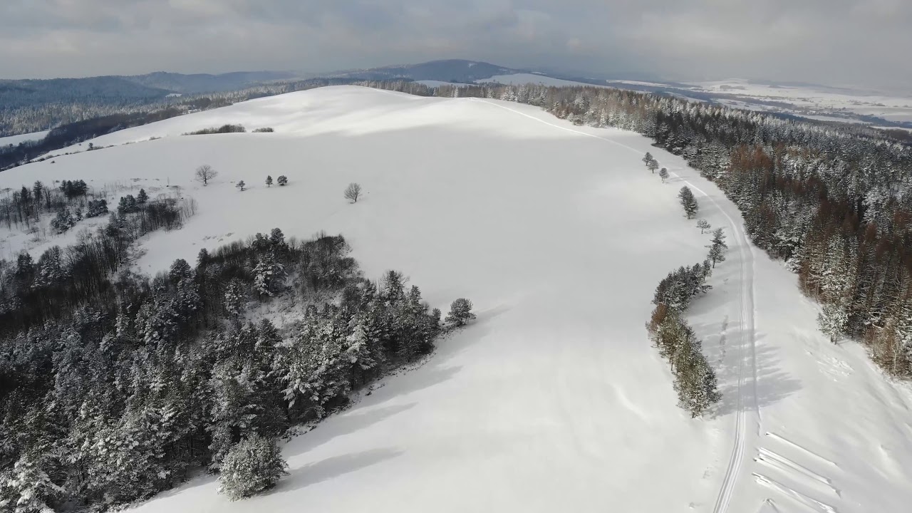 Rzepedka  - Beskid Niski - Zimowy krajobraz