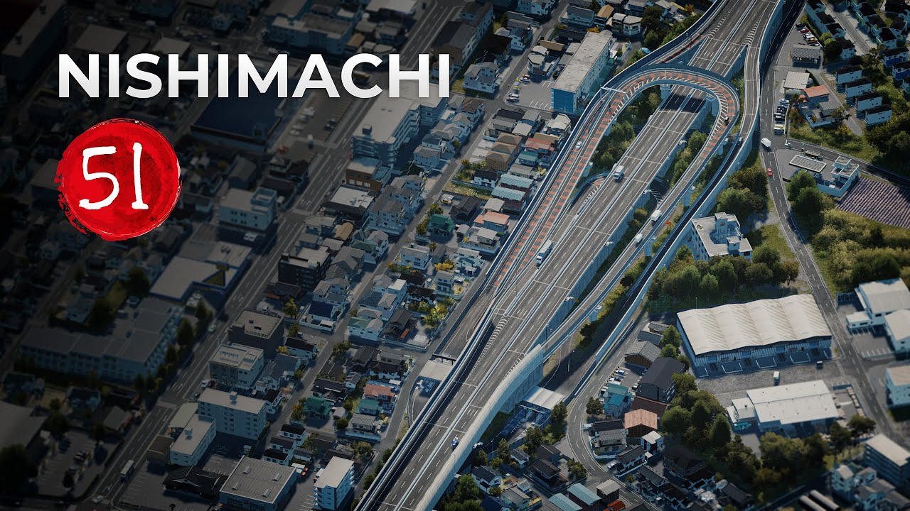 Как реконструировать перекресток с минимальным воздействием в Cities Skylines! Nishimachi EP51