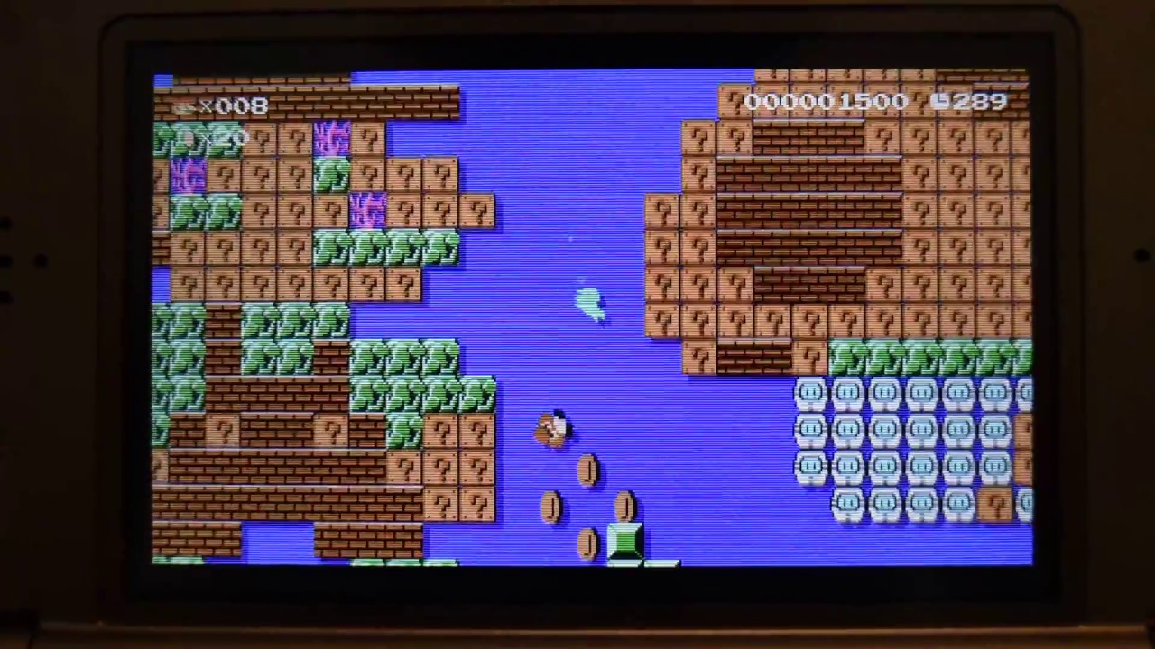Nintendo Super Mario Maker 3ds Medal Challenge World 2-1 Walkthrough Gameplay part a