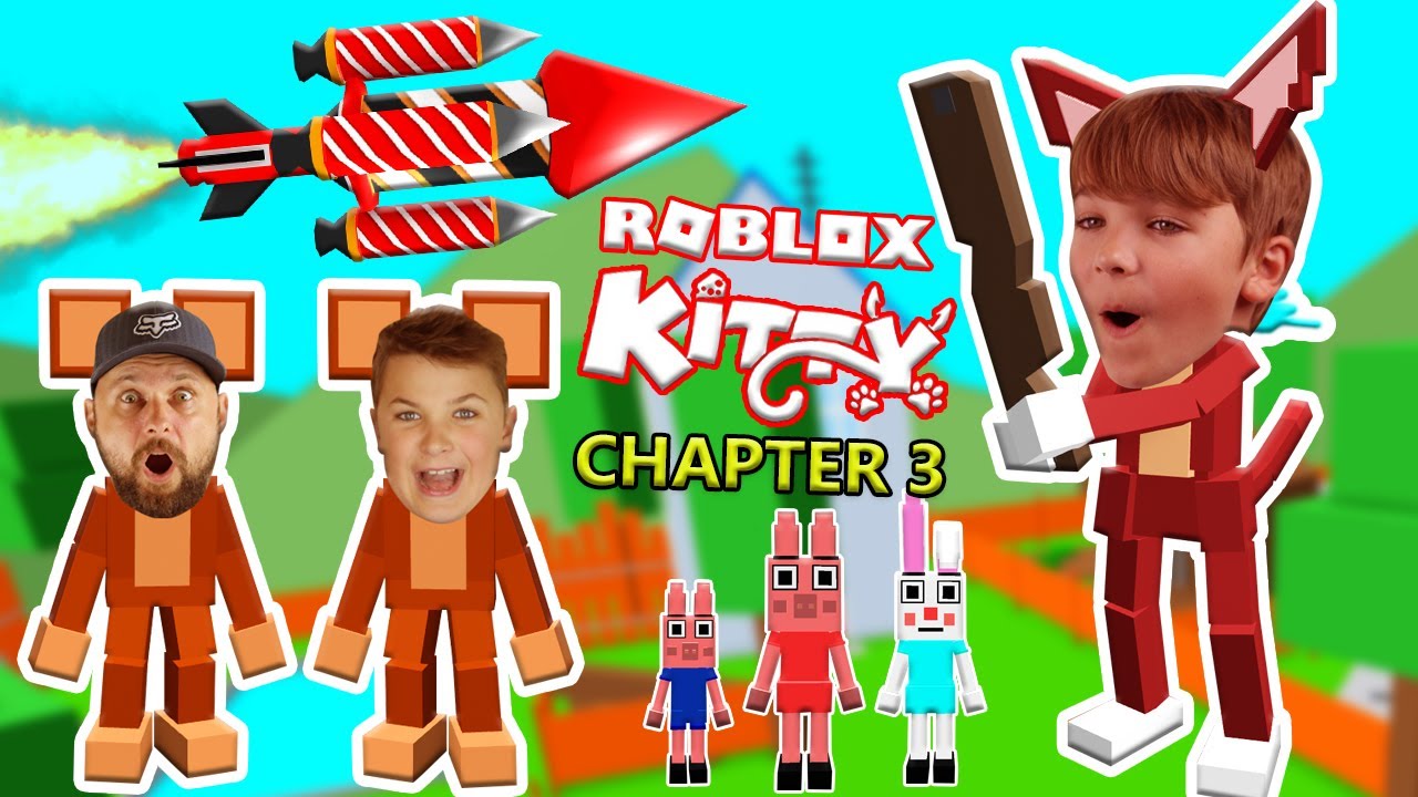 CAT AND MOUSE HIDE AND SEEK in ROBLOX KITTY CHAPTER 3 (Neighborhood)