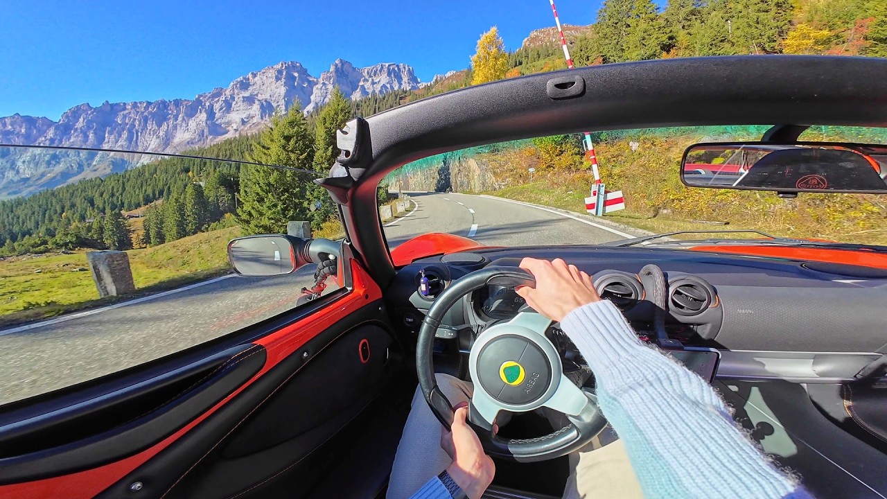 Rushing to a Carmeet in the Alps | Lotus Elise (PURE POV)