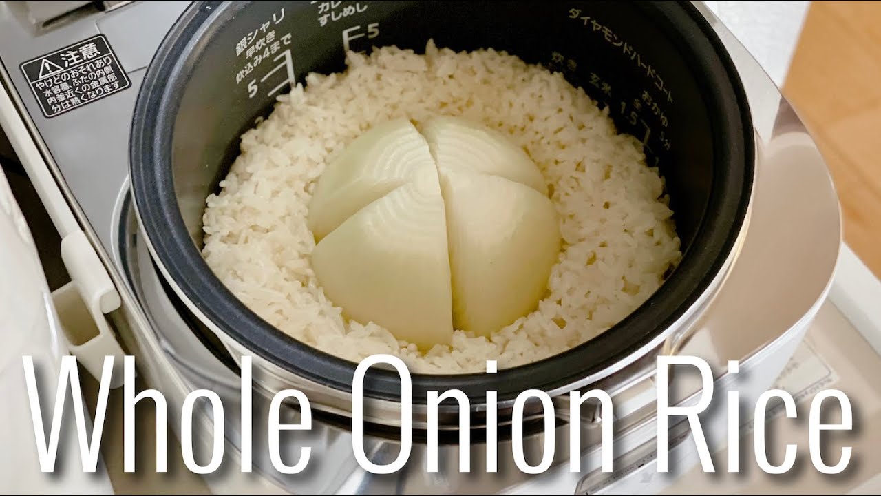 Whole Onion Rice 玉ねぎ丸ごとご飯 | OCHIKERON | Create Eat Happy :)