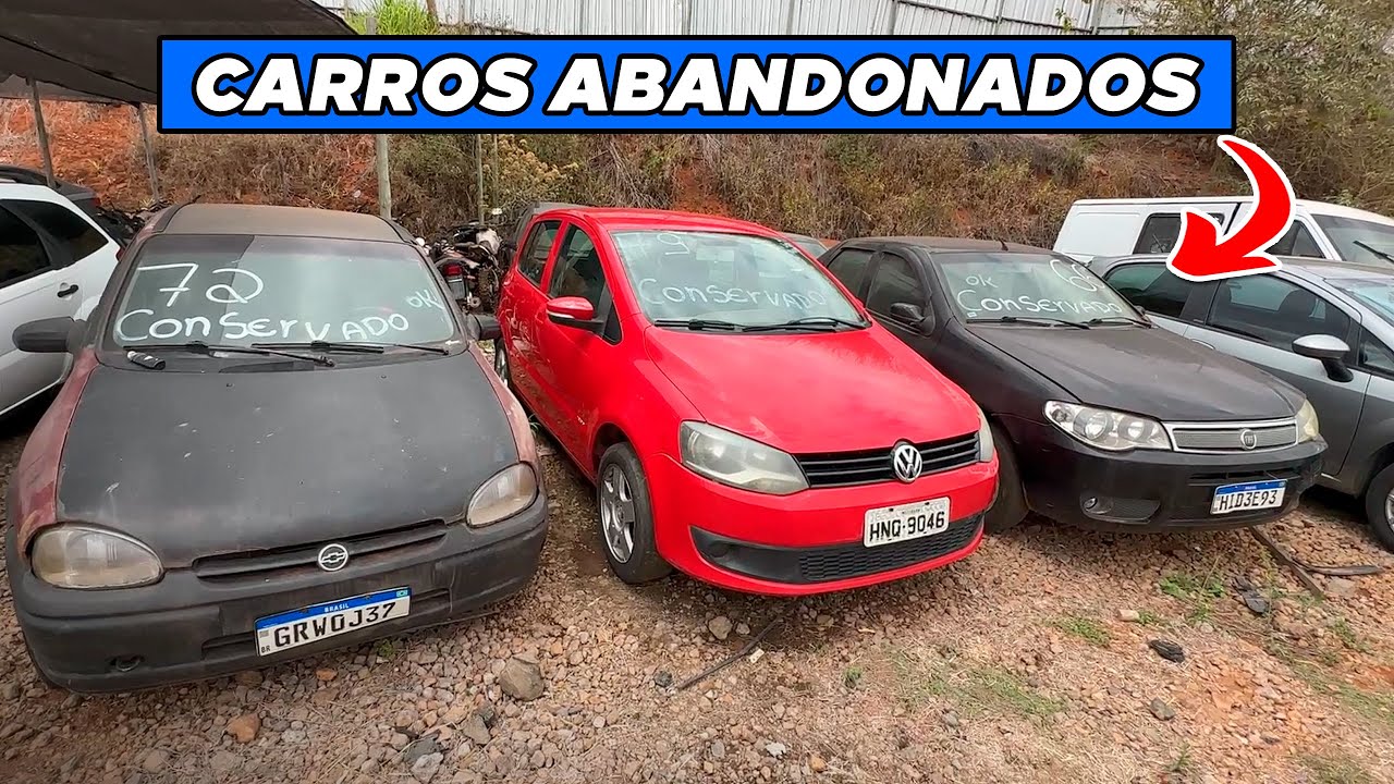 TÁ PRECISANDO DE CARRO BARATO? ACHEI VÁRIOS NESSE LEILÃO DO DETRAN