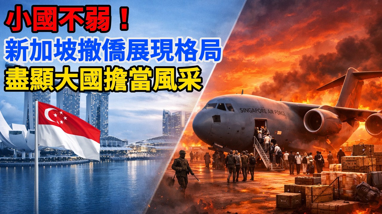 別再被段子誤導！小國絕非弱國，新加坡撤僑盡顯大國擔當