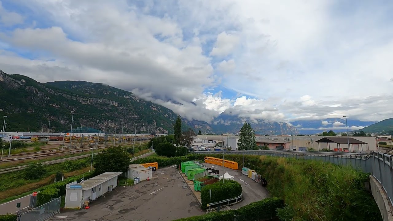 Drifting Skies Toward Monte Fausior, Trento