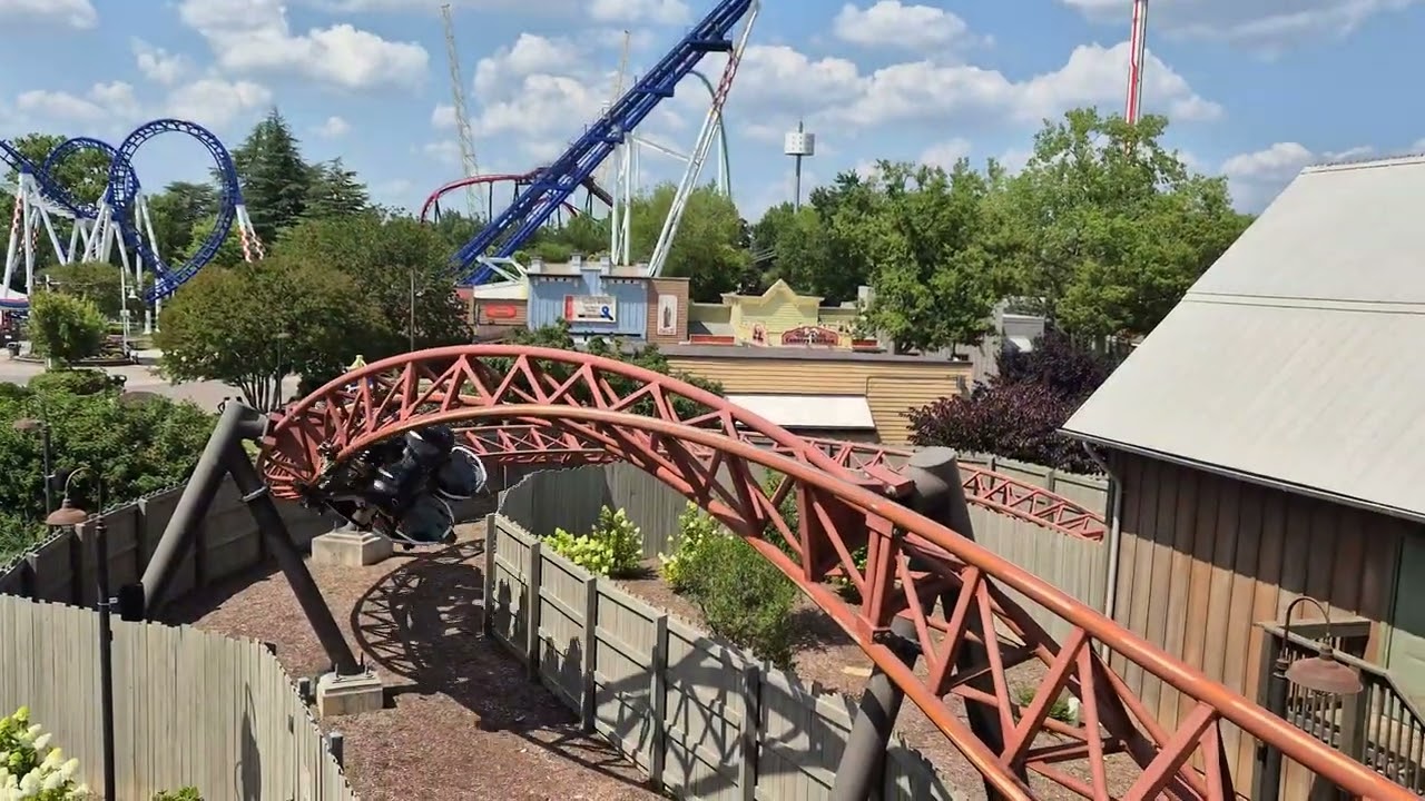 Copperhead Strike [Carowinds] Front Row Onride 2025