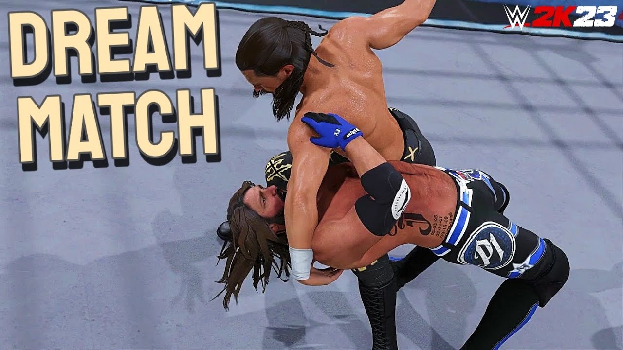 WWE 2K23: AJ Styles vs Jay White | Dream Match Highlights