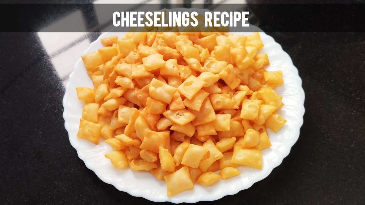 आज मैने बनाया महीनो चलने वाला Crispy Nasta | Cheeselings Recipe