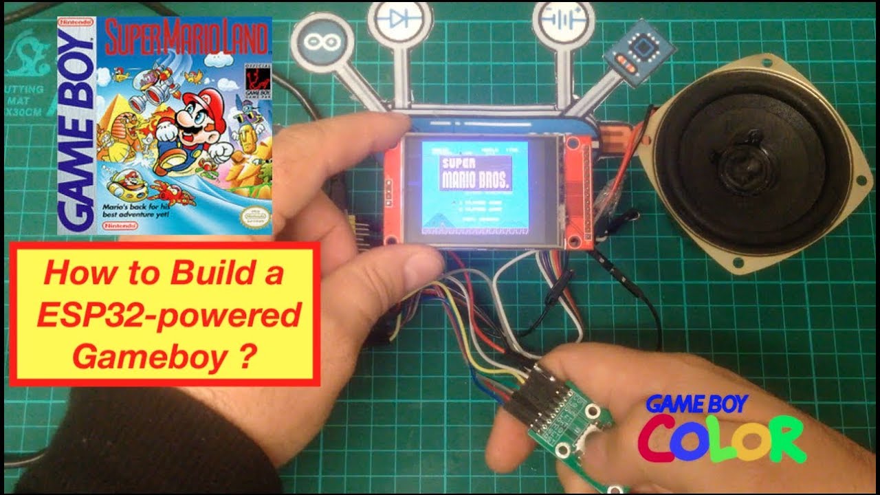 How to Build a ESP32 - Powered Gameboy ? 🎮 🕹