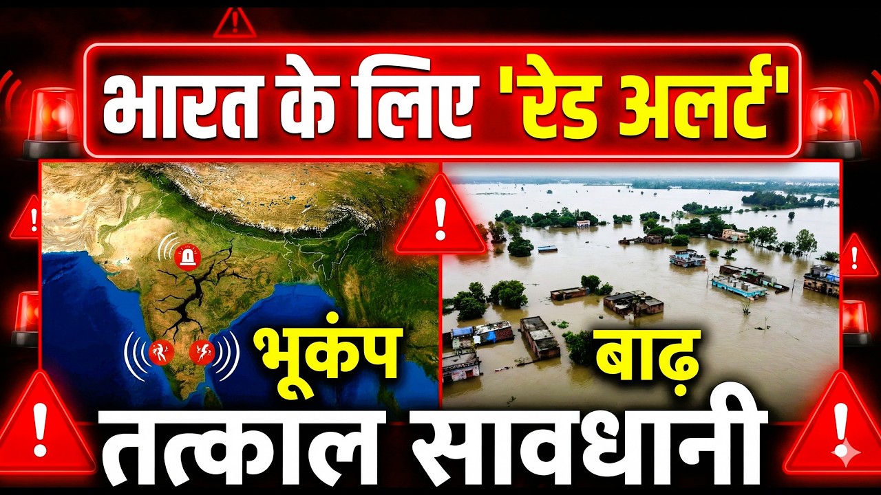 क्या भारत में आने वाली है महातबाही? भूकंप और गुप्त प्राकृतिक का रेड अलर्ट !