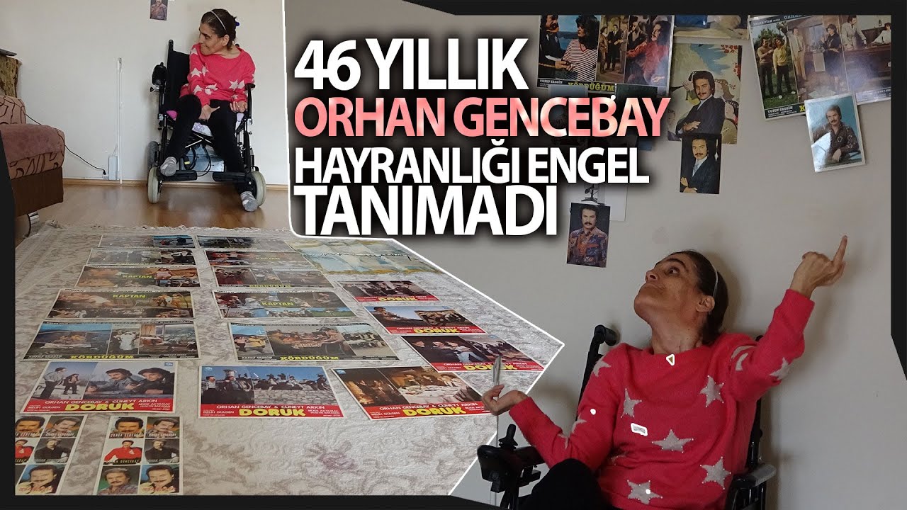 Serebral Palsi Hastası Hatice'nin 46 Yıllık Orhan Gencebay Hayranlığı