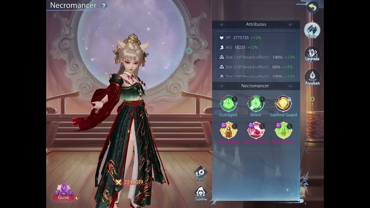 The Necromancer in Fate of the Empress