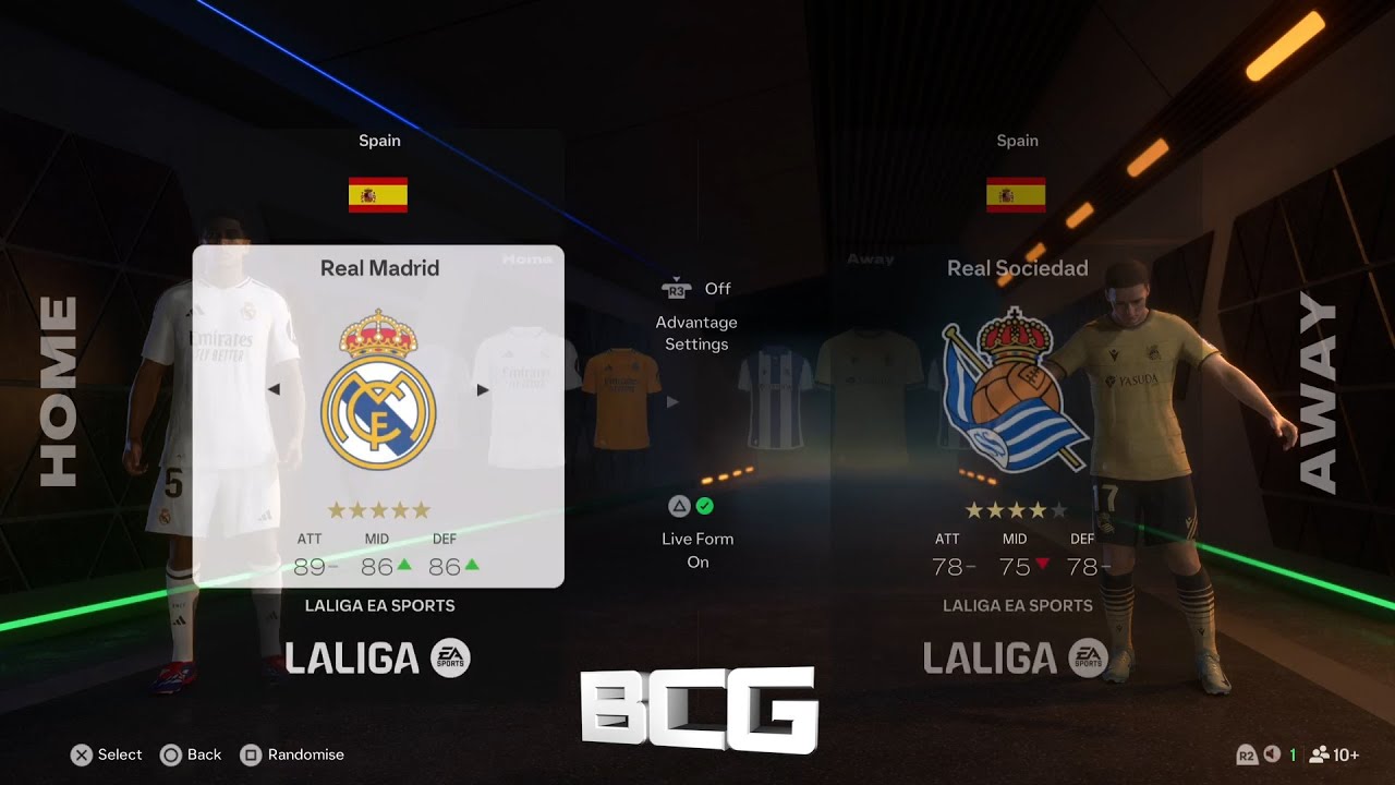 FC 25 LA LIGA EA SPORTS Ratings & Kits