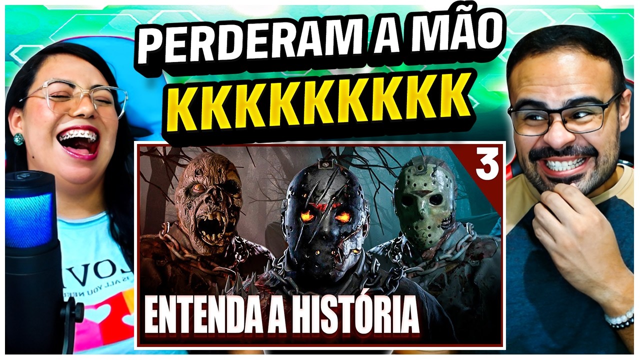 REACT CANAL PEEWEE | Saga Sexta-Feira 13 REMAKE | Cronologia e História de Jason Voorhees | PT. 3