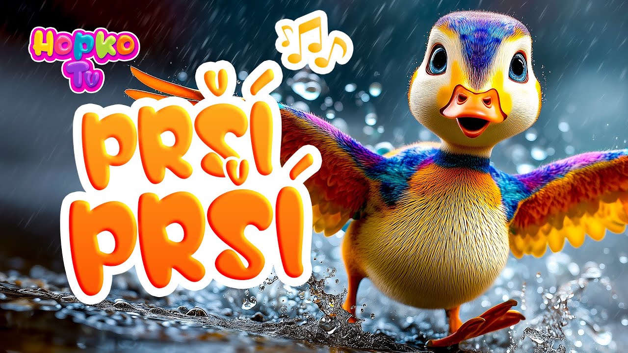 Pr&scaron;&iacute; pr&scaron;&iacute; | @HopkoTV Pesničky pre detičky SK