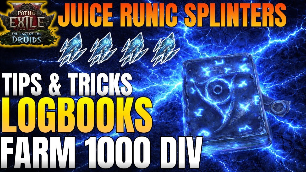 [PoE 2] Best Farming Strategy with Tips - Make 100 Div/H [Max Runic Splinters] in Path of Exile 2