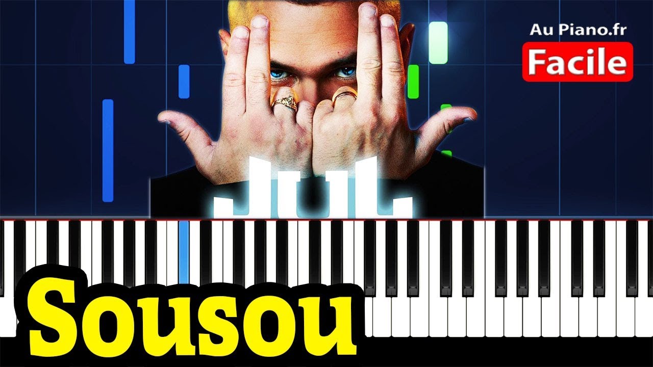 Jul - Sousou - Piano Cover Tutorial instrumental Paroles