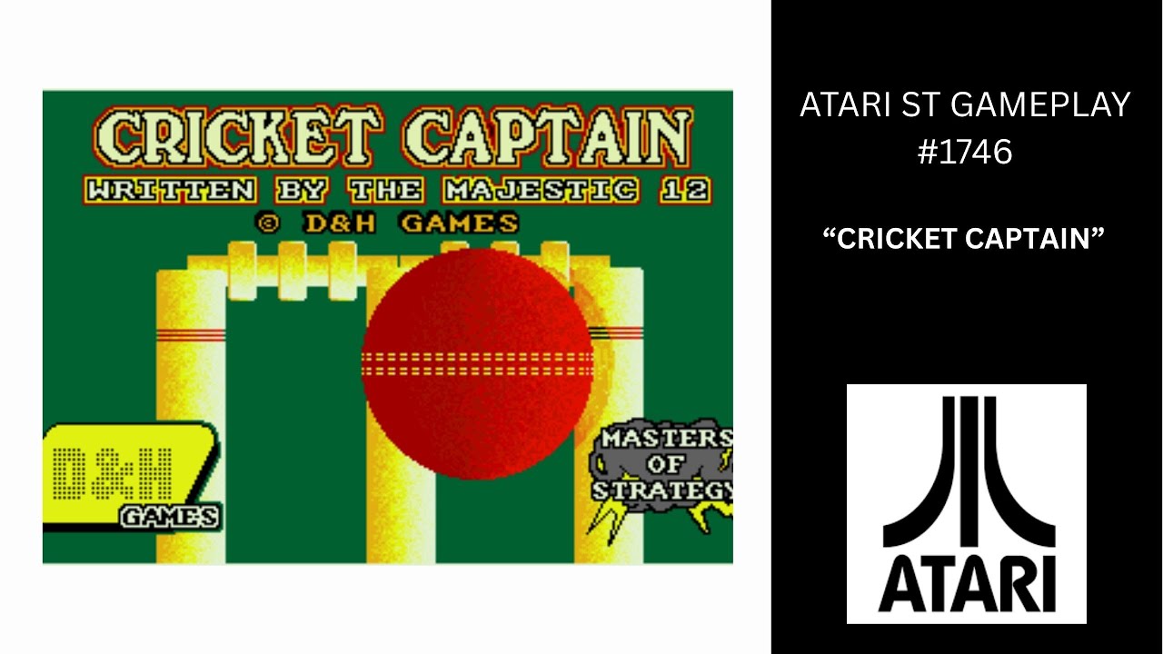 Cricket Captain (Atari ST / Gameplay 