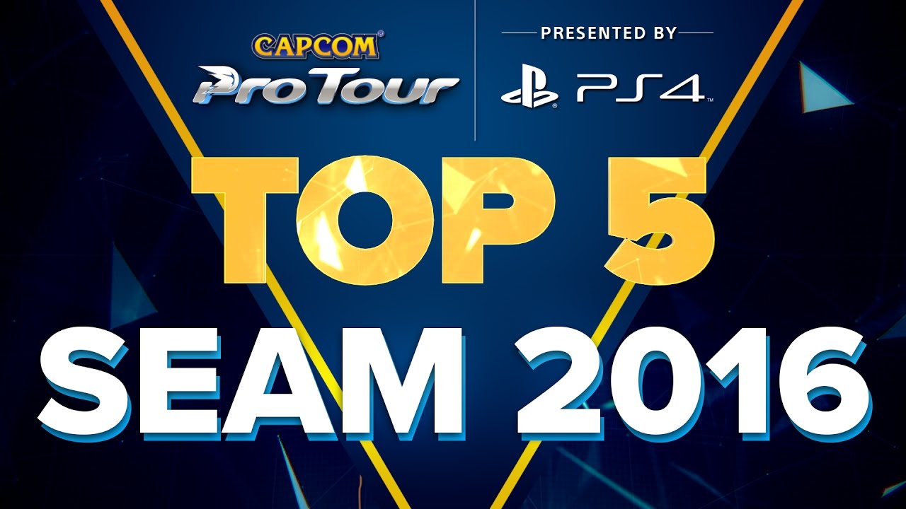 SFV: TOP 5 MOMENTS - SEAM 2016 - CPT 2016
