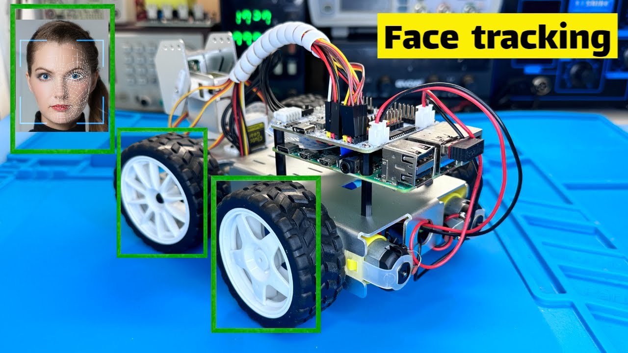 Как сделать робота для отслеживания лиц на Raspberry Pi [Проект Raspberry Pi 4] SunFounder PICAR-X