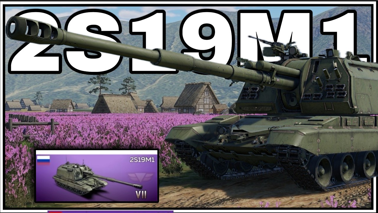 2S19M1 “MSTA-S” Rank VII Soviet Howitzer Platoon – War Thunder Mobile