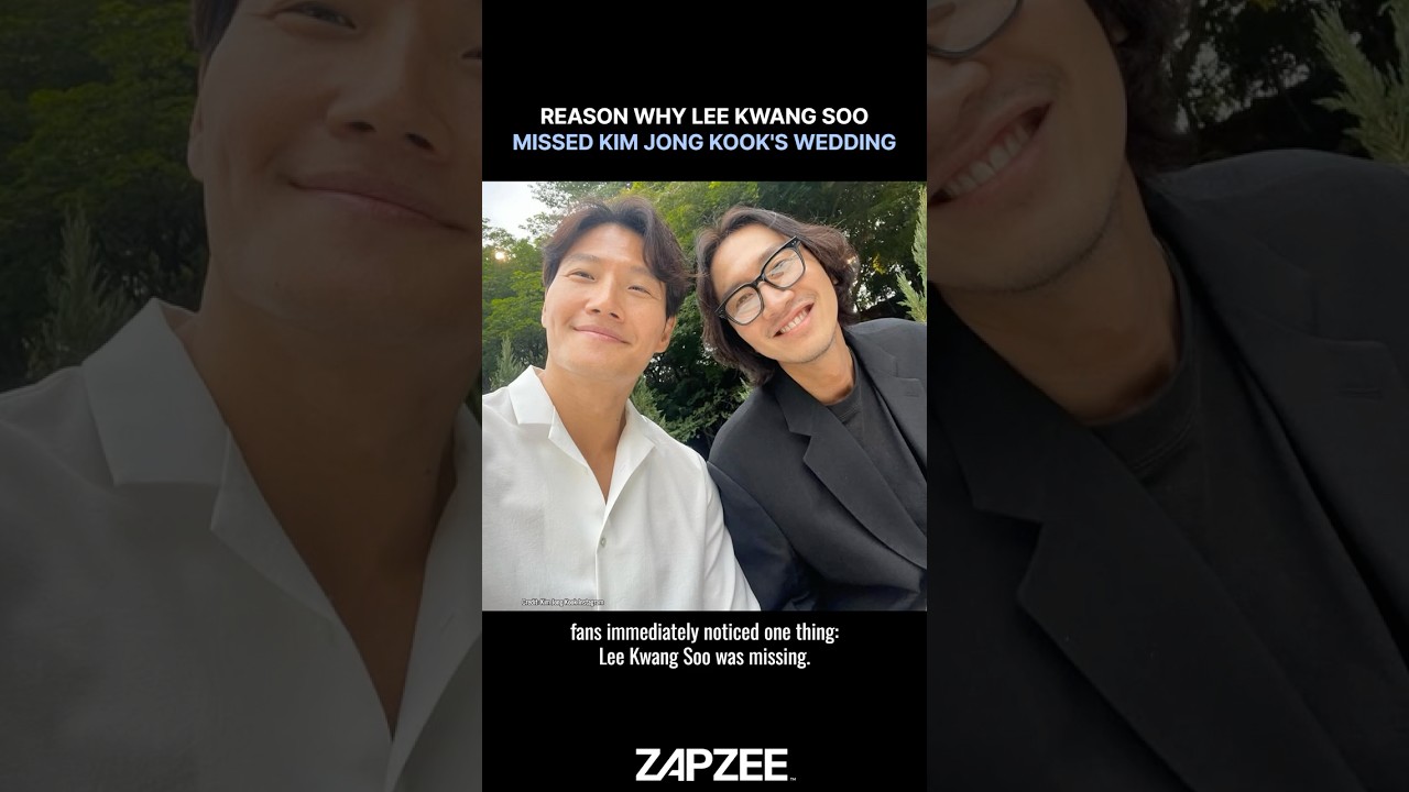 #LeeKwangSoo absent at #KimJongKook&rsquo;s wedding &mdash; here&rsquo;s the reason
