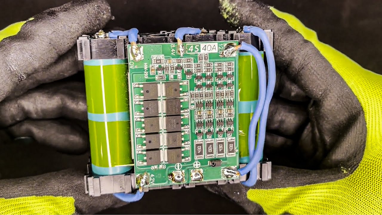 DIY 4S 2P 18650 battery! (Build your own battery!)