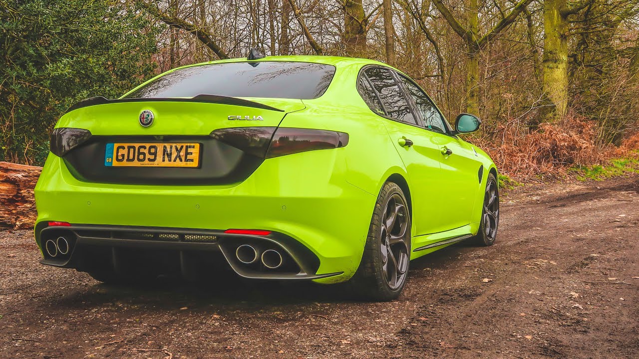 I Drive The 6 Underground Green Alfa Romeo Giulia Quadrifoglio!!!
