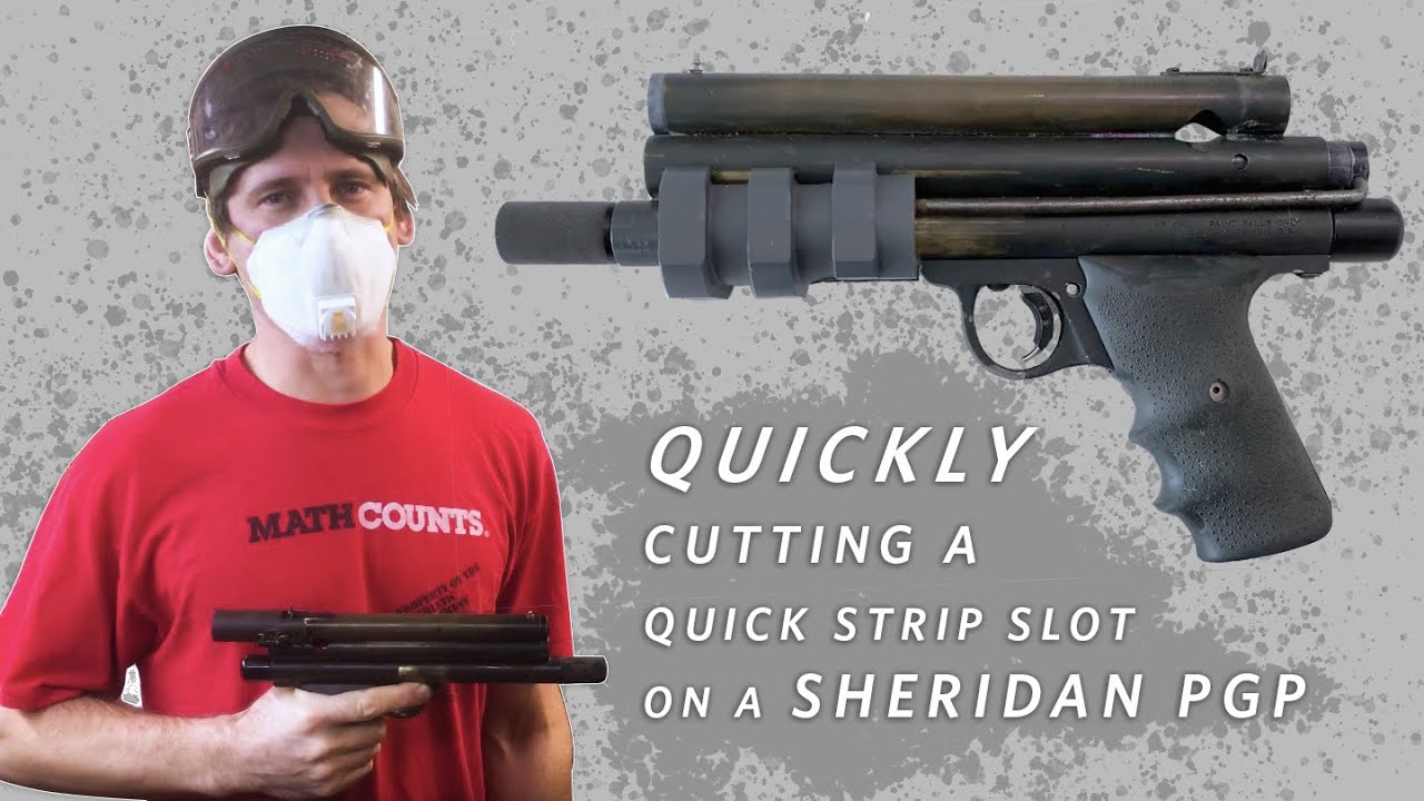 Sheridan PGP - Quickly Cutting a Quick Strip Notch - Remove your Bolt