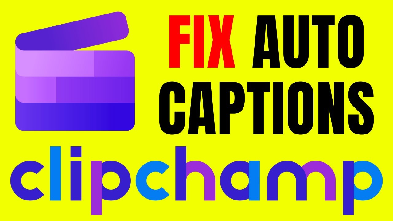 Clipchamp Auto Captions Not Working (EASY FIX)