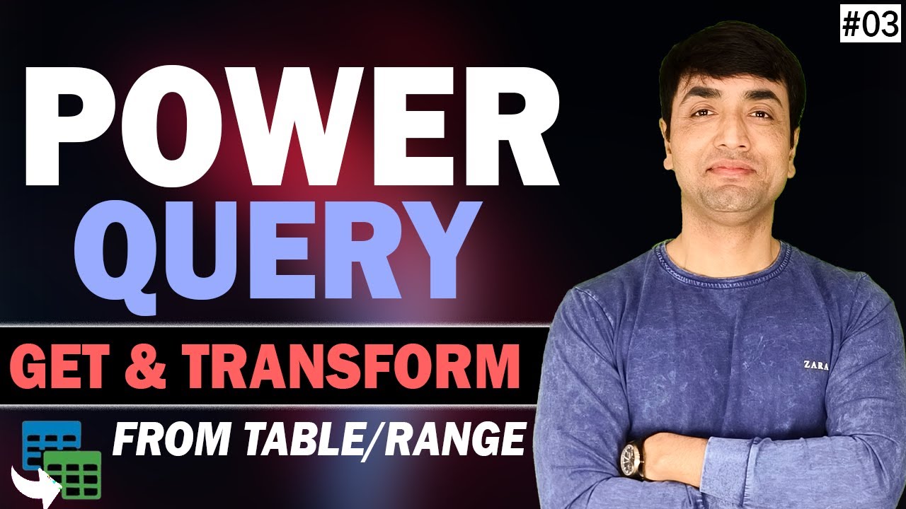 Power Query :Getting Data from Current Workbook Table/Range  to Power Query