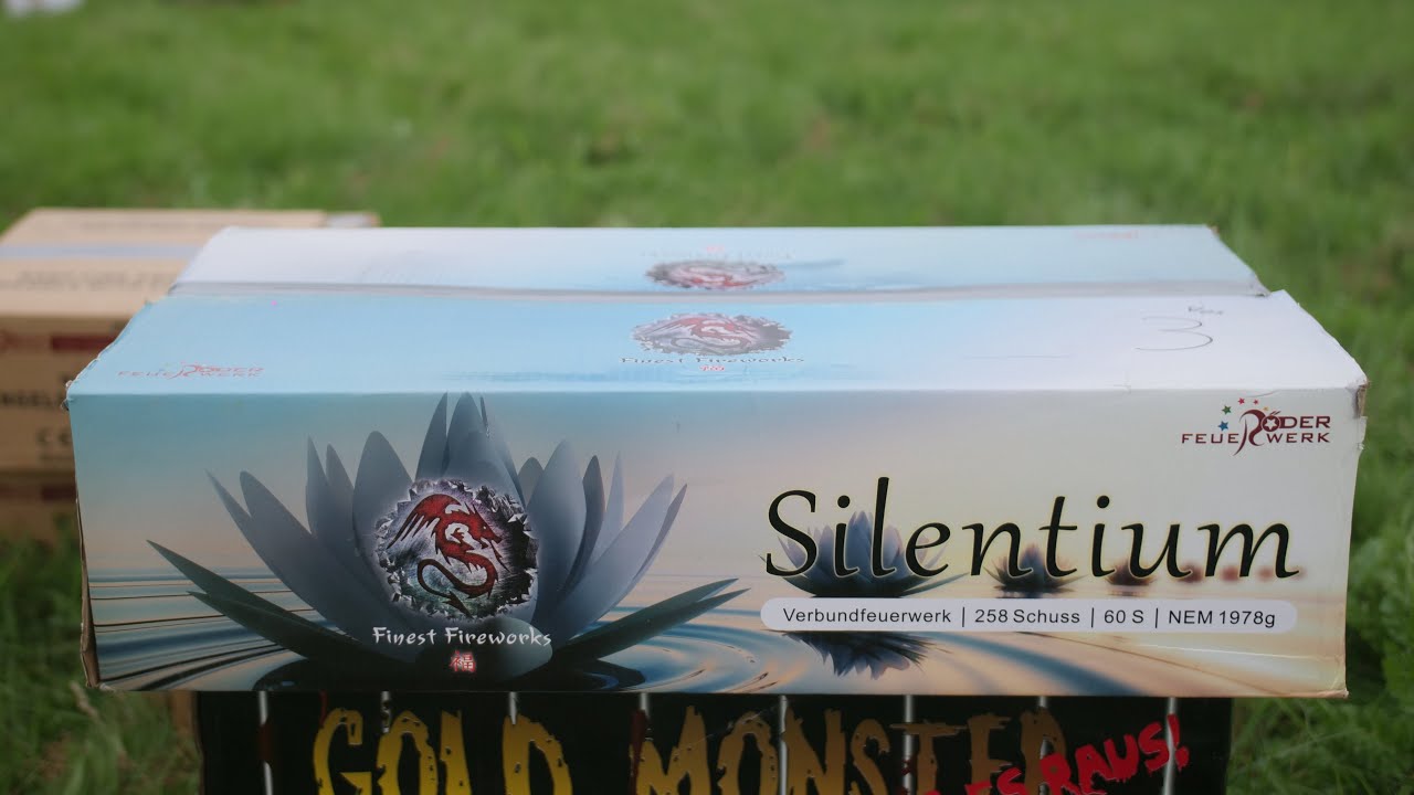 SILENTIUM Verbund von Röder Feuerwerk  [𝟰𝗞] | JJFireworks