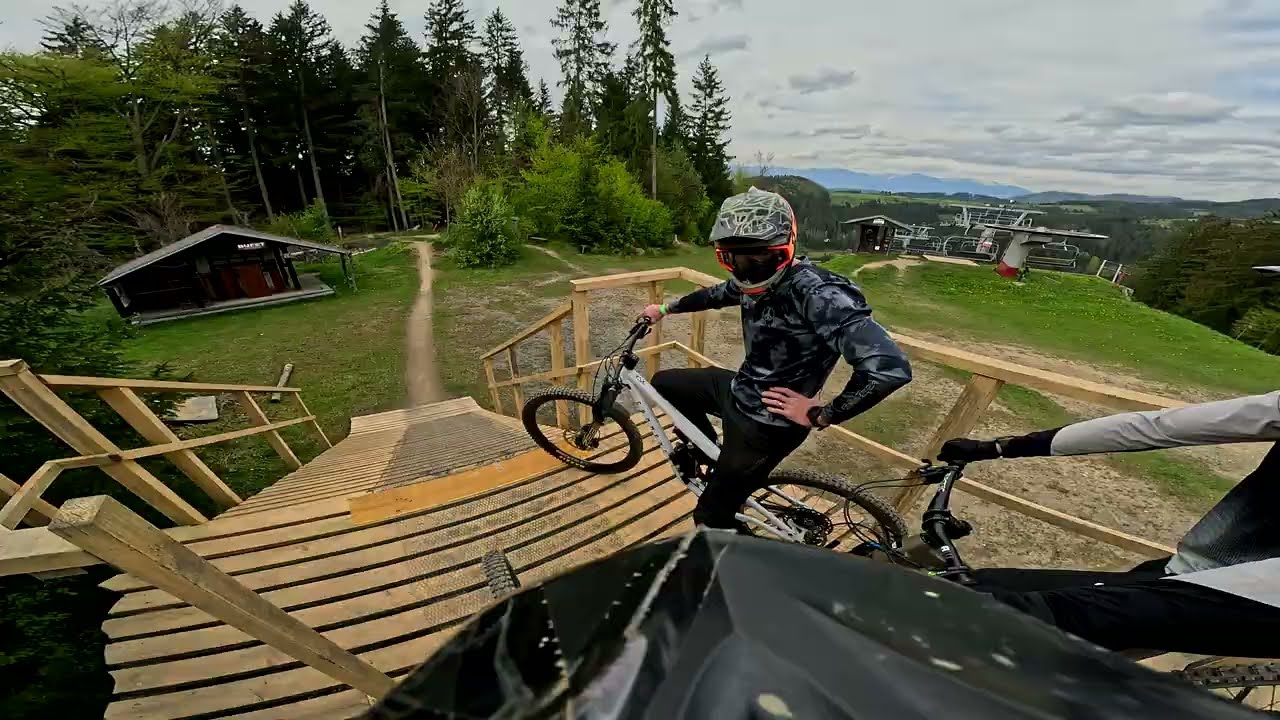 DH trail Bikepark Jasenská 2024 Life4Ride team