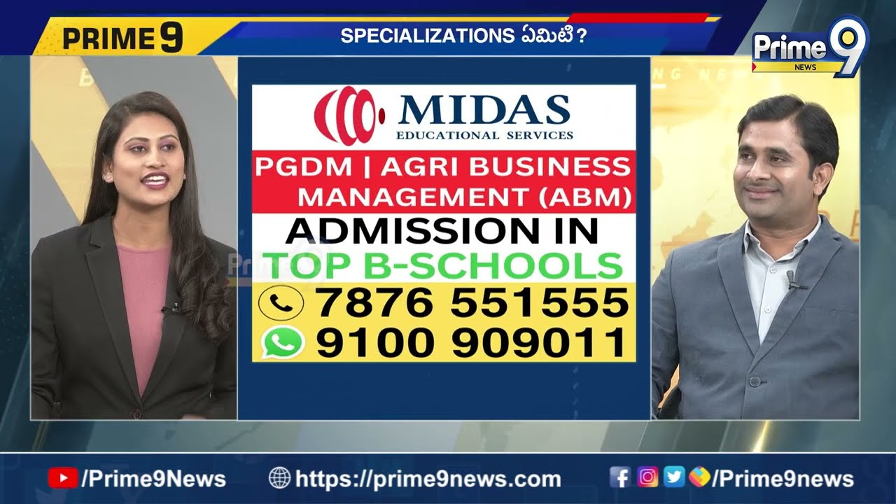 Midas Educational Services || Director Ravi Kiran Reddy | Prime9 News