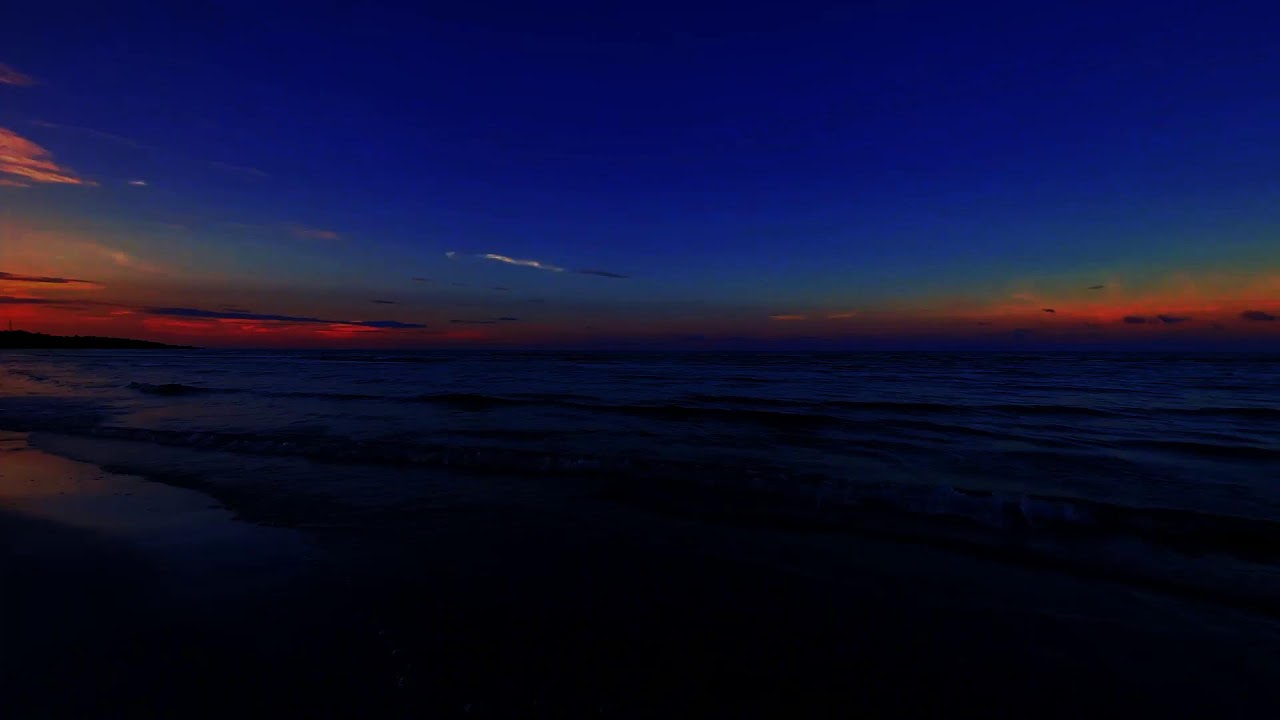 Ocean Sounds for Deep Sleep and Stress Relief | Calm Night Beach Ambience