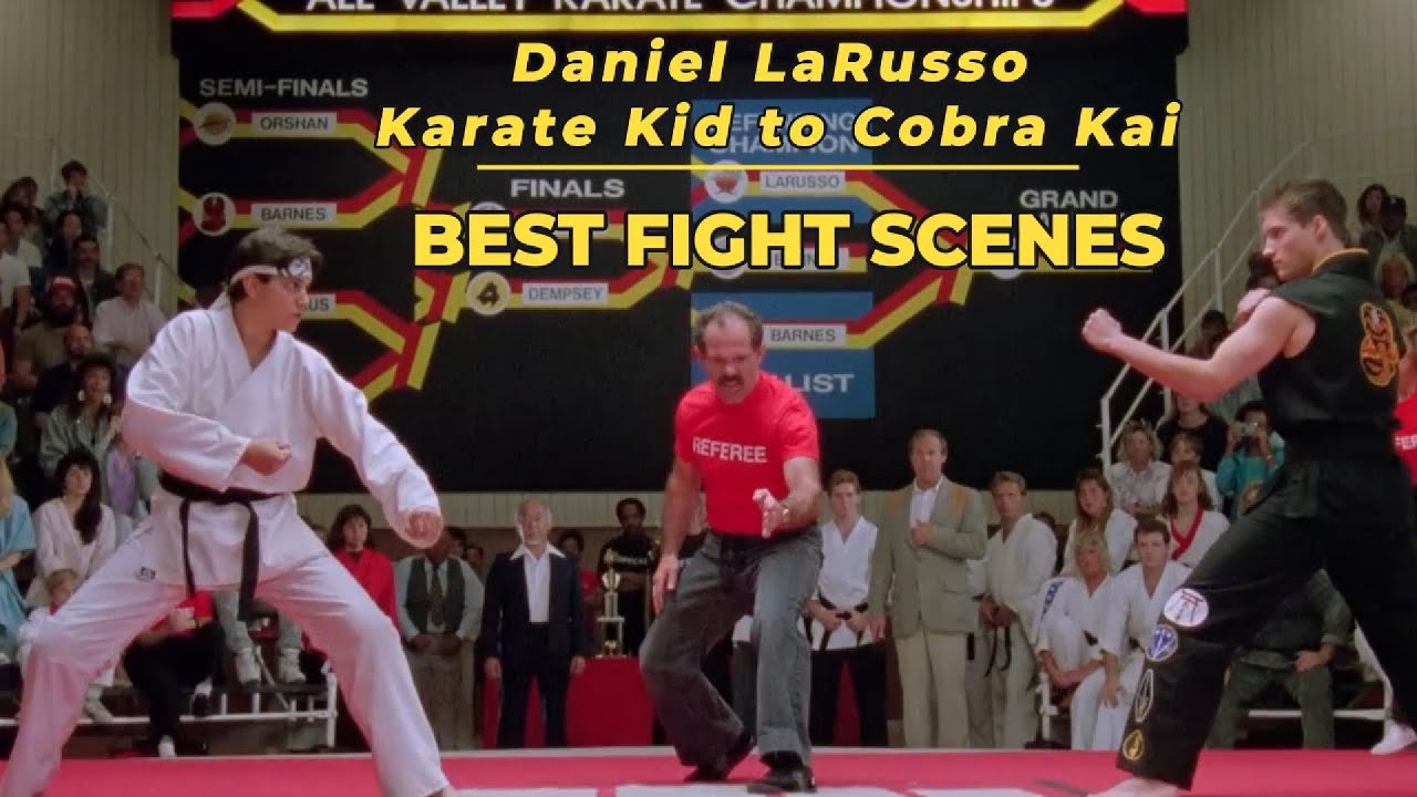 Daniel LaRusso Best Fight Scenes (Karate Kid Movies to Cobra Kai Series)