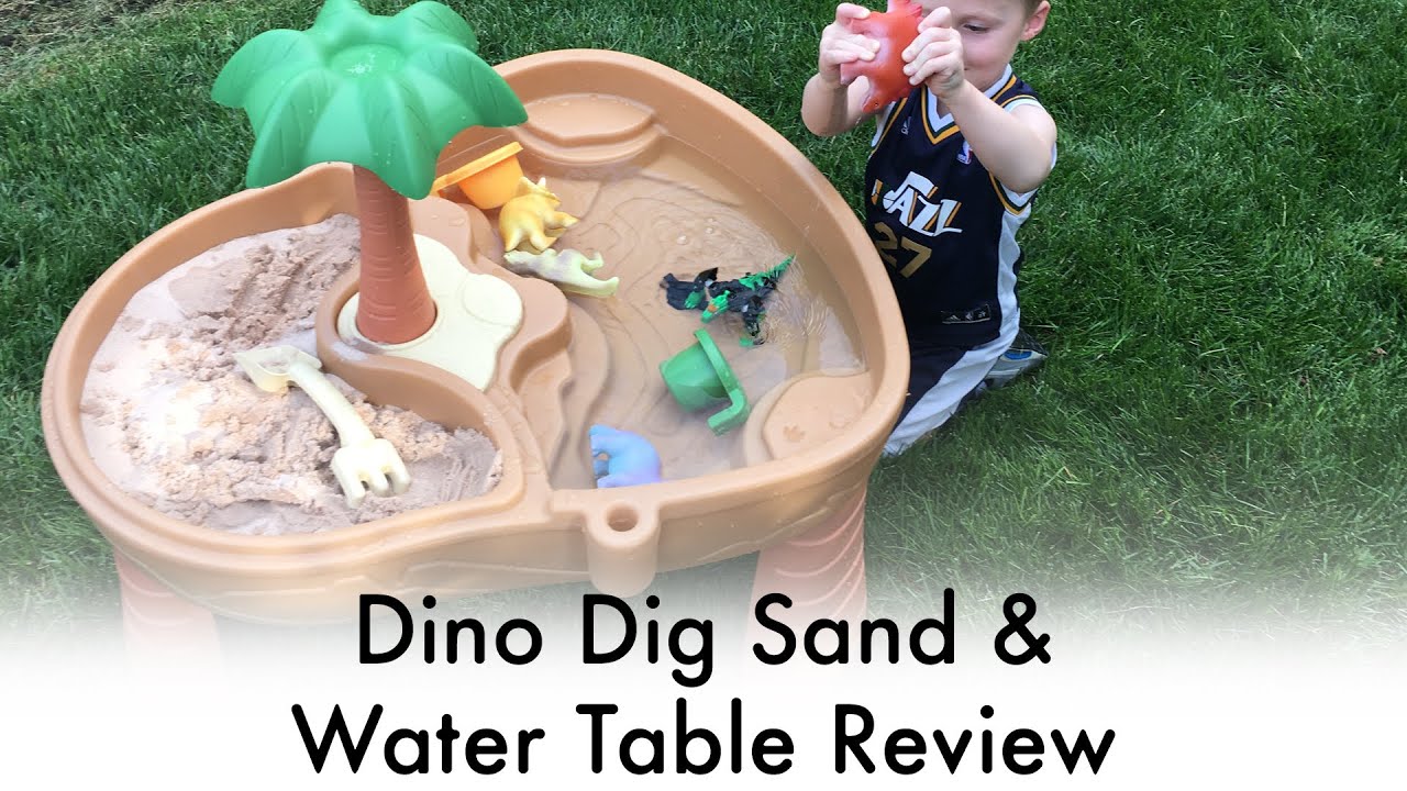Dino Dig Sand & Water Table Review - Sand & Water Table Review | Jurassic Sands