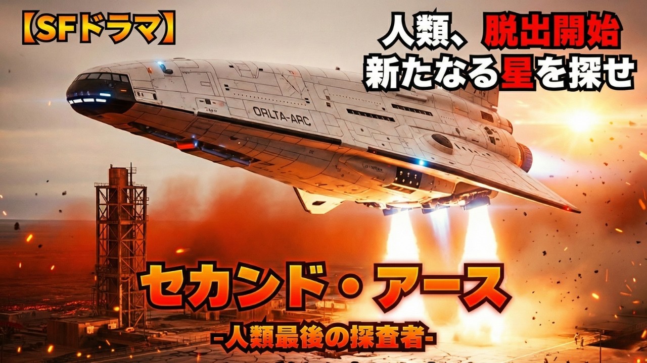 【SFドラマ】セカンドアース：惑星レガトス編〜人類に残された最後の希望は、「第2の地球」人類がもう一度立てる星の発見〜