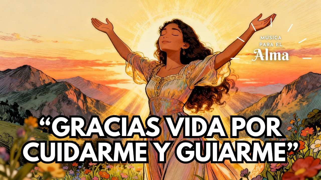 🙏🌅 GRACIAS VIDA POR CUIDARME Y GUIARME | Mantra de Gratitud, Confianza y Luz Interior ✨💛