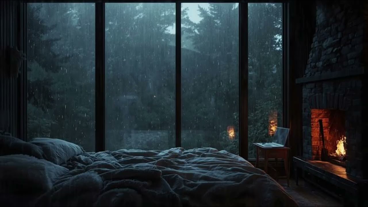Press Play & Relax • 10 Hours of Soothing Rain