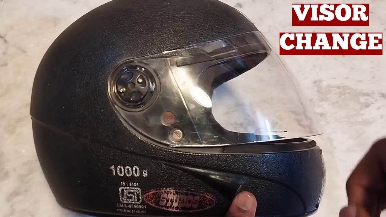 How to Easily Change Your Studds Helmet Visor