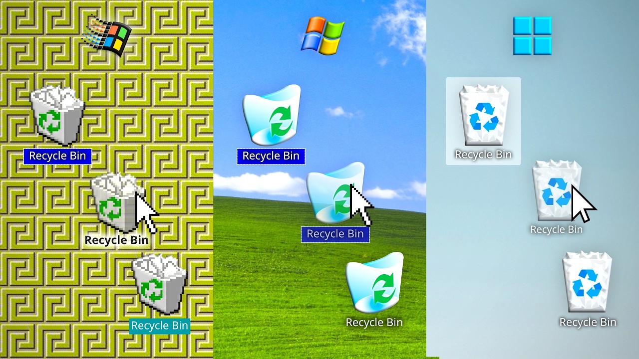 What if you delete the Recycle Bin on EVERY Windows Version?