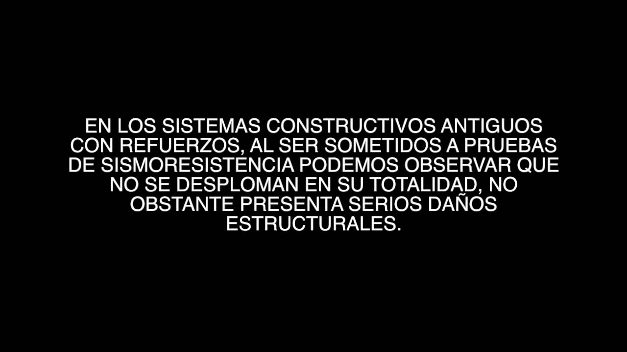 test sismico en sistemas tradicionales