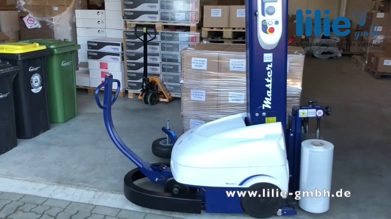 Mobiler Palettenwickler Robot Master Plus Lilie GmbH