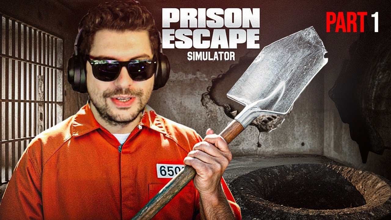 TÜNEL KAZARAK HAPİSHANEDEN KAÇMAYA ÇALIŞTIM! | Prison Escape Simulator: Dig Out (PART 1)