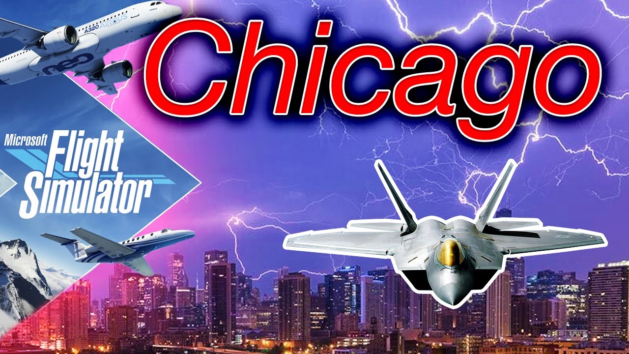 [🔴4K] Flying Through Chicago Thunderstorm