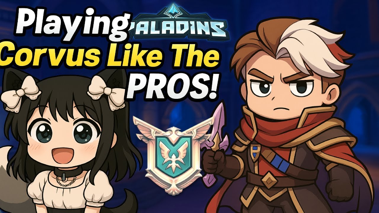 How To Play Corvus Like The PROS! – ONE HOUR OF RANKED PALADINS GAMEPLAY