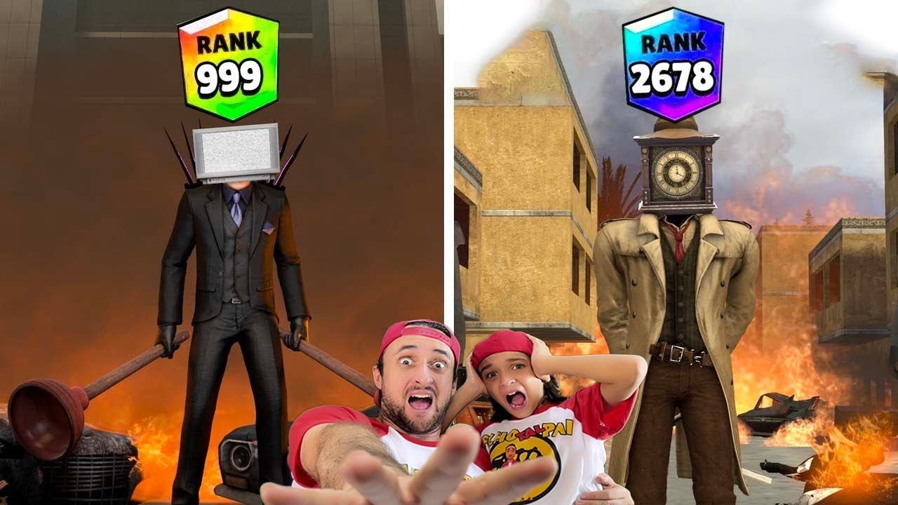Reagindo Brawl Stars Rank Up Skibidi Toilet Episódios Fanmade