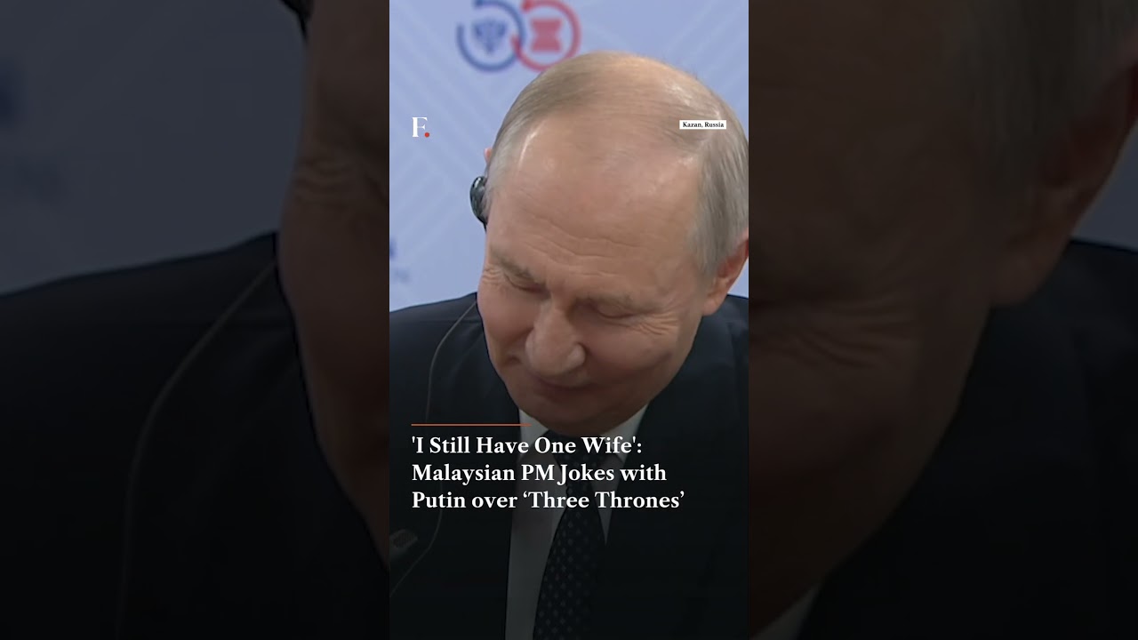 'I Still Have One Wife' Malaysian PM Jokes with Putin over &lsquo;Three Thrones&rsquo; Viral Moment | N18G