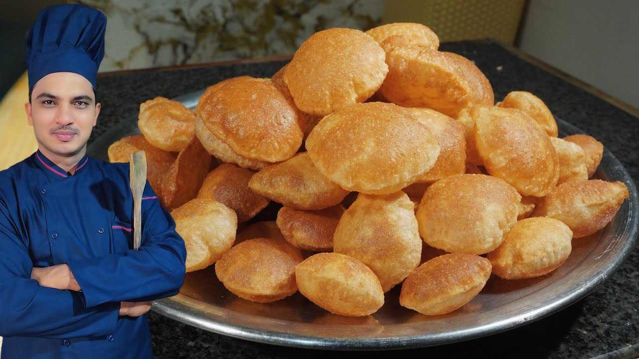Golgappy Recipe By Chef Afzal|Pani Puri Recipe|Golgappe Banane Ka Shi Tarika|